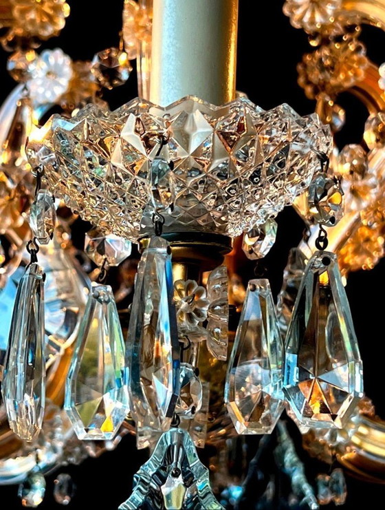 Lampadario antico Palwa – Lampade da terra, Glass (photo 5 of 8)
