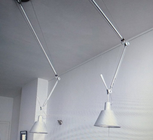 2x Artemide Tolomeo Decentralized Suspension