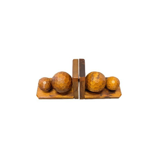 Fermalibri francesi in legno vintage, metà del XX secolo – cadeaus, Wood (photo 2 of 6)
