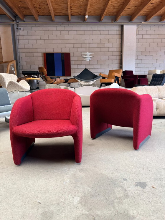Artifort Ben fauteuil by Pierre Paulin (voorraad: 2) – Textile, Wool (photo 9 of 9)