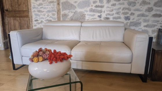 Leather Sofa - XXL House – Maison XXL, 2 seaters (photo 5 of 5)