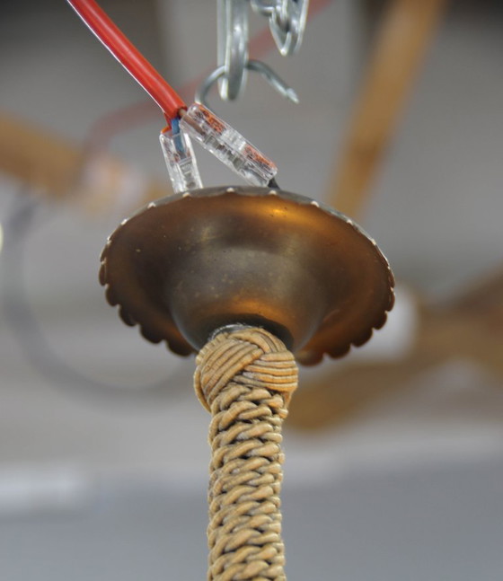 Art Nouveau Glass Pendant, Czechoslovakia, 1920s, Pendant lamps, Purple (photo 13 of 15)