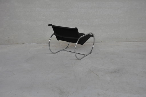 Scandinavian tube frame easy chair