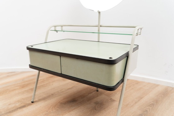 Kaptafel van Auping – Metaal, Glas (photo 10 of 12)