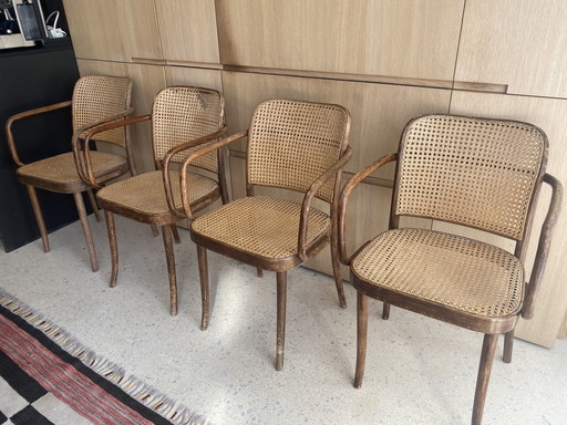 Set Of Four Thonet Chairs No. 811