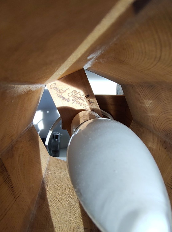 Image 1 of Zweedse designer lamp handgemaakt 