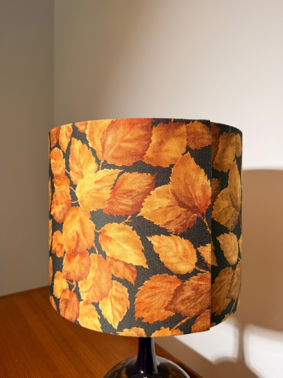 Lampada da tavolo vintage Rosenthal Studio-Line con paralume originale a forma di foglia autunnale. (photo 4 of 5)
