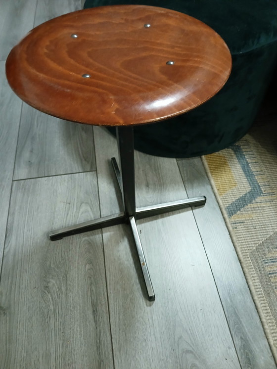 Image 1 of 4 sgabelli vintage