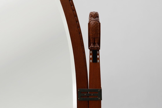 Image 1 of Armoire, commode ou buffet à miroir Art Nouveau par Geo Verbanck, Belgique, années 1920