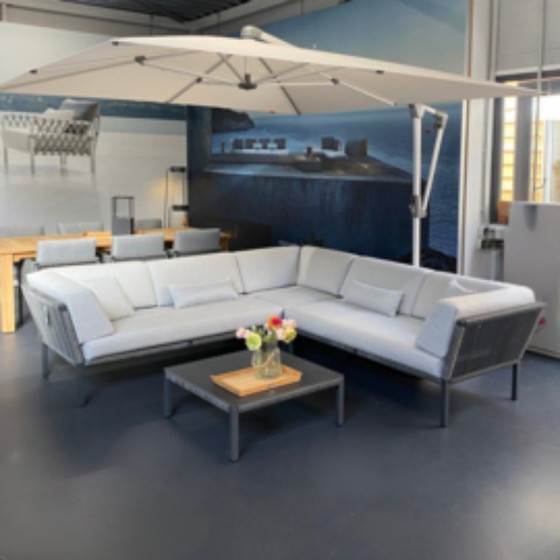 Image 1 of Solpuri CLUB loungetafel 80×80 cm met keramisch blad moderne lounge tuintafel