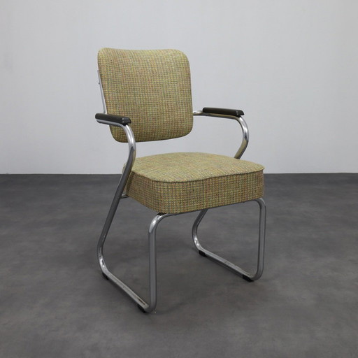 Tubular Frame Arm Chair by Fana, 1960s