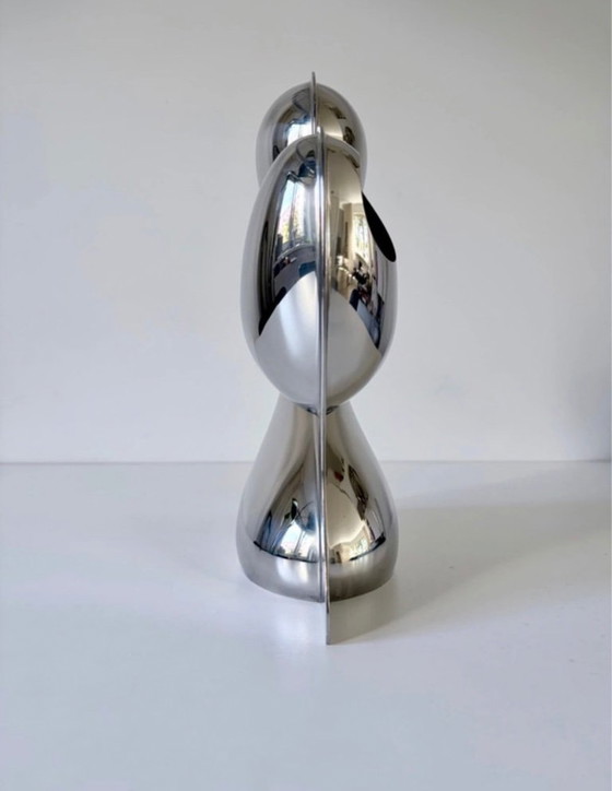 Alessi “Babyboop” Vase by Ron Arad Starck 90s Design – Iron (photo 5 of 7)