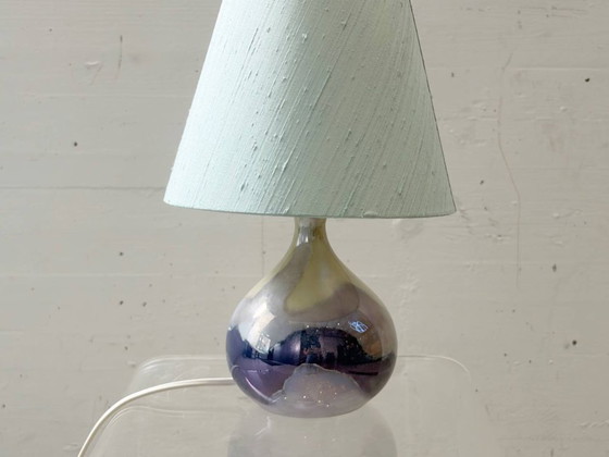 Image 1 of Vintage table lamp made of Tettau porcelain, Germany, 1990s