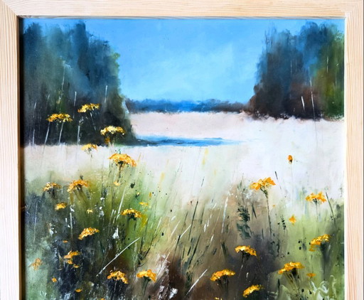 Robert Popczyk « Prairie près de la forêt »