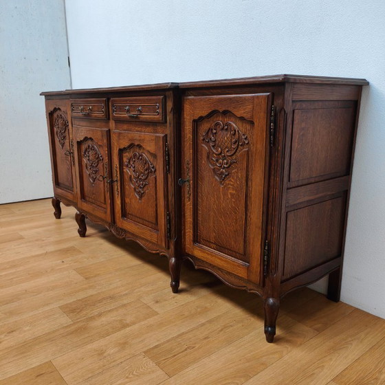 Image 1 of Vintage Louis XV sideboard wall cabinet buffet cabinet