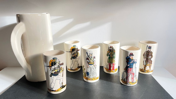 Image 1 of Vintage keramische sinaasappelset