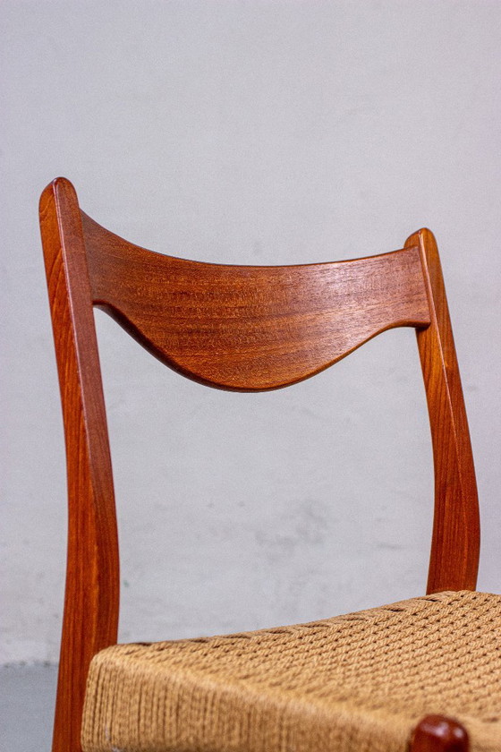 4 sedie Arne Wahl Iversen in teak, design danese, metà secolo, anni '60 – Glyngore Stolefabrik (photo 7 of 18)