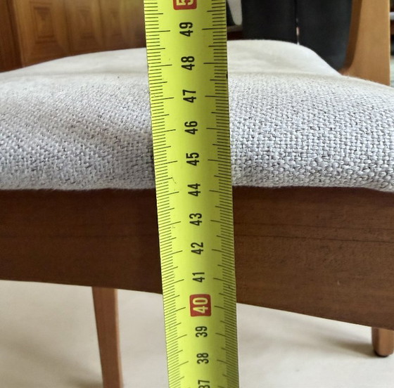 Image 1 of Juego de 4 sillas de comedor al estilo de Erik Buck – diseño danés