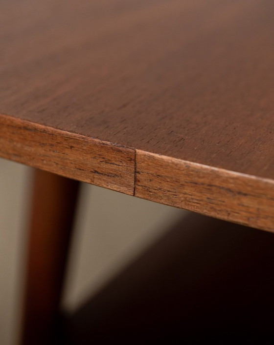 Image 1 of Vintage Teak Coffee Table Attributed to Louis van Teeffelen with Reversible Top, Dutch Mid-Century, 1950s