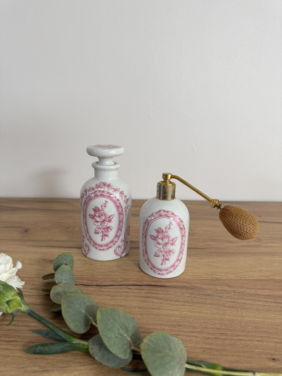 Image 1 of Vintage parfumflesje en spray