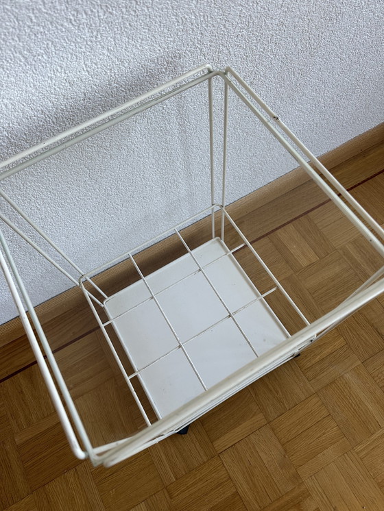 Image 1 of Vintage Isocele drinks trolley - Bar Cart 1970s