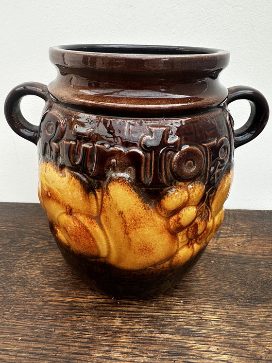Image 1 of Scheurich-Keramik 820-28 W-Germany - Rumtopf - Pot/Vase - Vintage 
