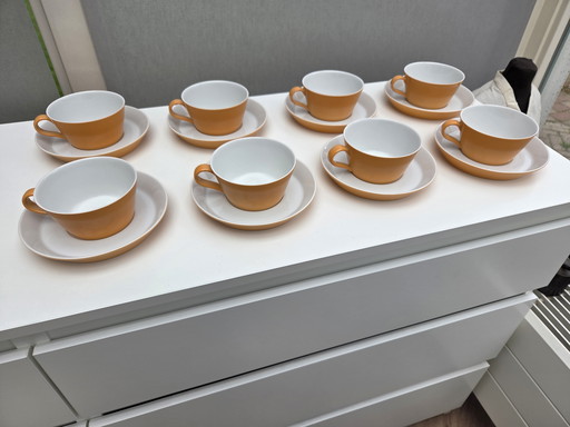 Arzberg tric tea cup orange