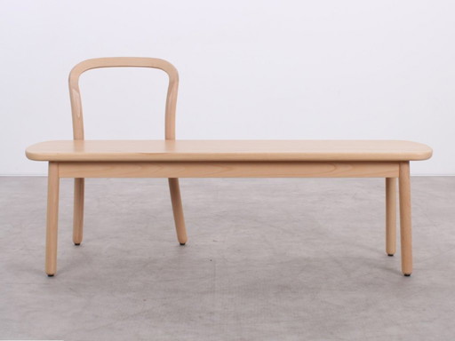 Banco de oficina DUM de haya natural