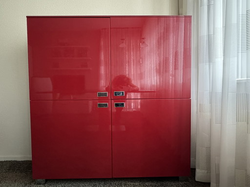 Cabinet Kronos High Gloss Red