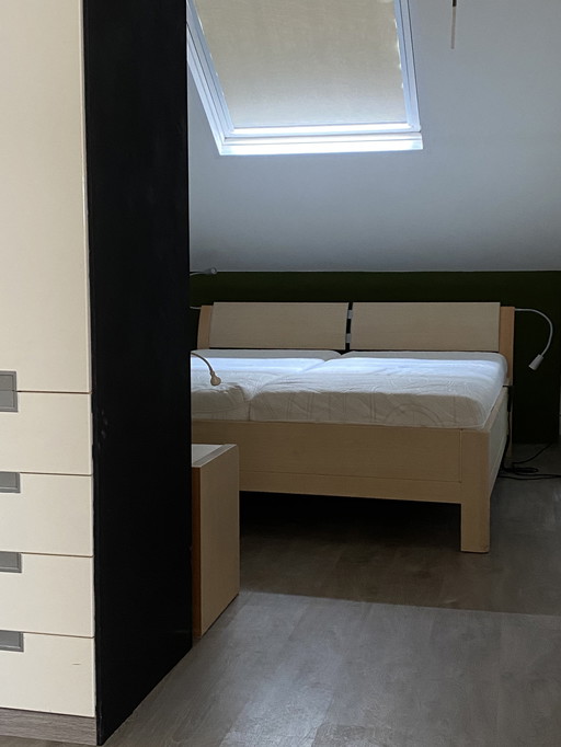 Nolte bed 180 x 200 cm licht esssn