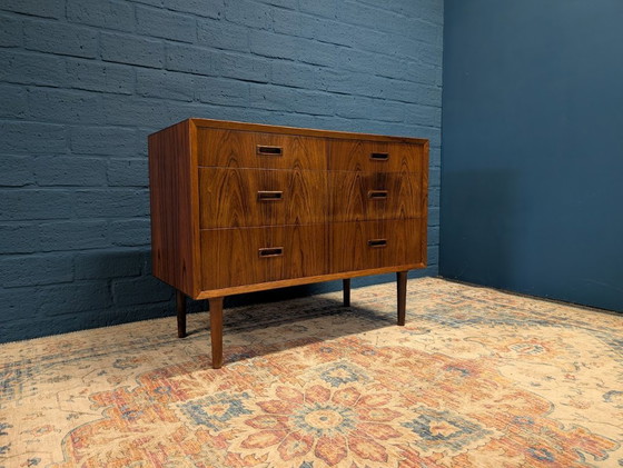 Image 1 of Commodes vintage | tables de chevet, Lyby Møbler, années 1960