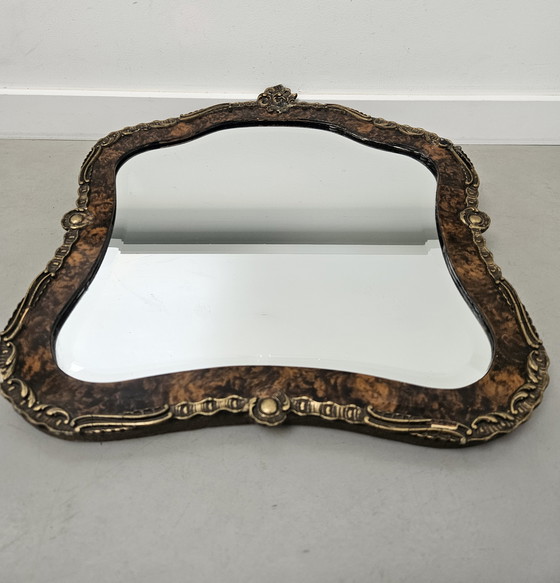 Image 1 of Vintage Barokstijl Spiegel Jaren 40