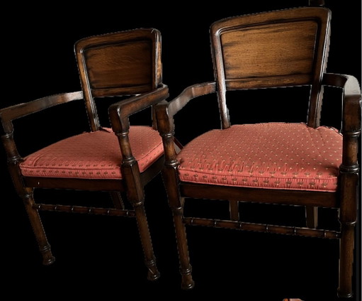 6 Sillas de comedor RAC con reposabrazos
