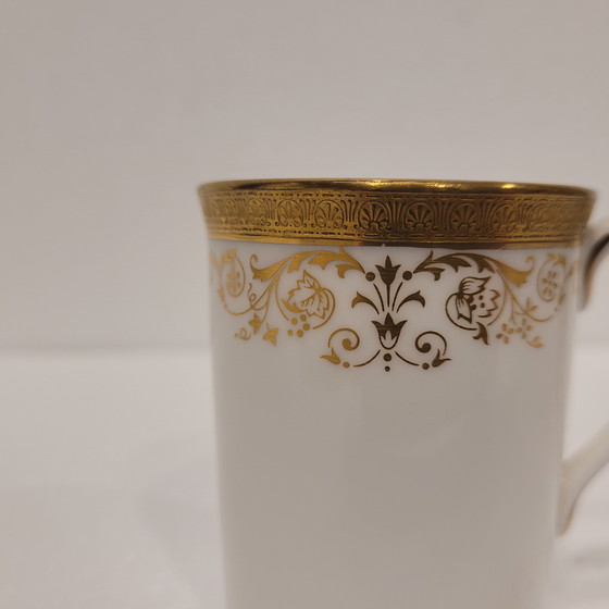 Image 1 of (6) Tazas Royal Doulton, Belmont H.4991, Porcelana y Filo de Oro, 60’s - Reino Unido