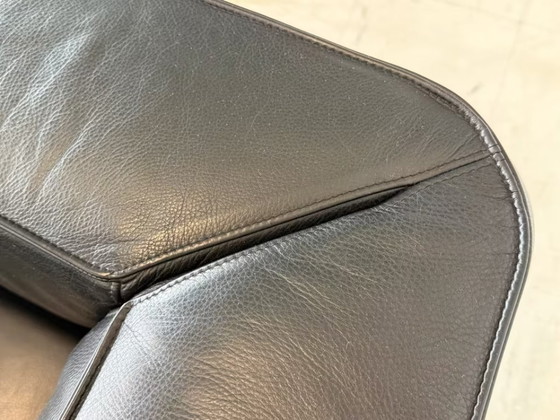Cassina Blox Armchair Office Leather Reception Chair Design – Metal (photo 17 of 17)