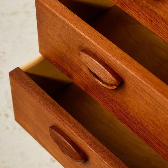 Image 1 of MK11131 Cómoda de cuatro cajones de Kai Kristiansen para Feldballes Møbler