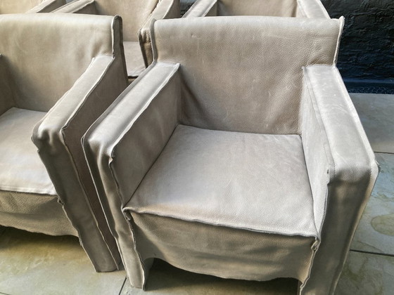 Baxter Summer Arms Chairs – Sillas de comedor, Cuero (photo 7 of 17)