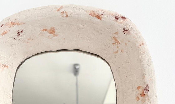 Image 1 of Franse hedendaagse keramische spiegel, "Roma" van Renzo Maar