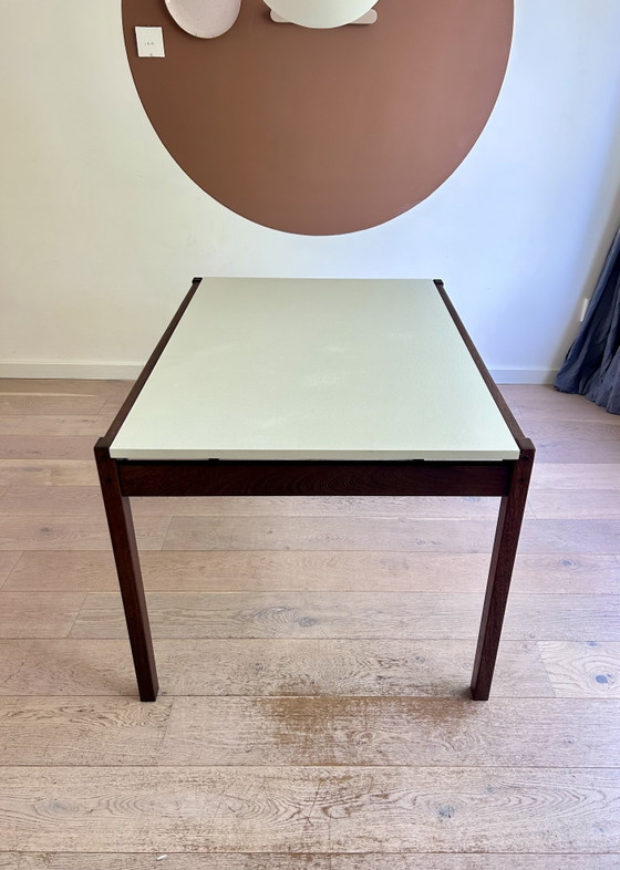 Image 1 of Cees Braakman Pastoe TU30 extendable dining table - wenge-formica