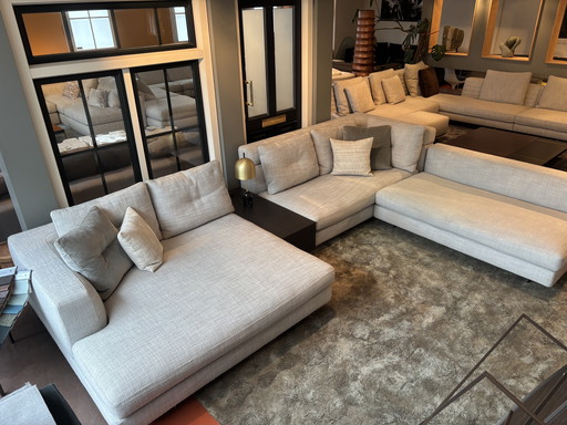 Minotti Alexander modular corner sofa fabric cat. G