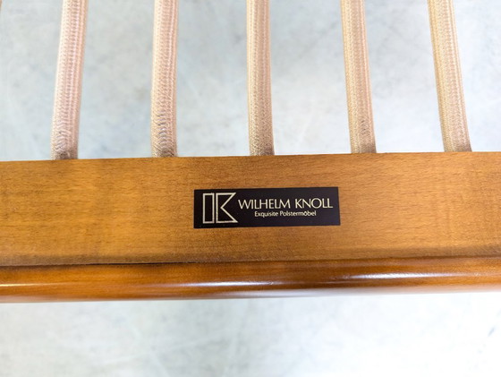 Image 1 of 2 fauteuils originaux en teck Wilhelm Knoll Walter Knoll, milieu du siècle