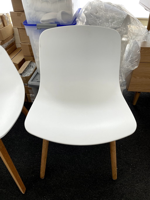 6x Chaises de salle à manger en foin