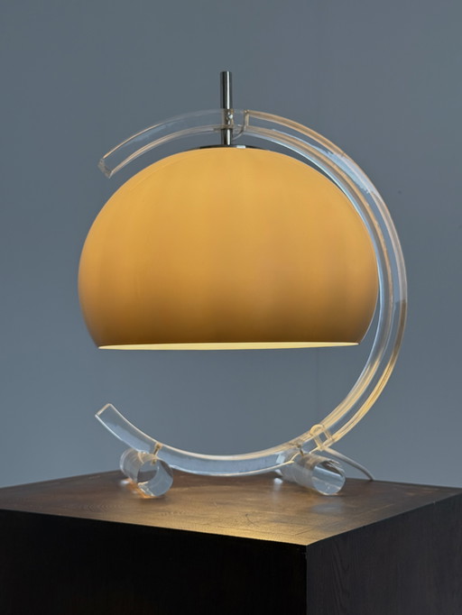 Lampe de table vintage de l'ère spatiale