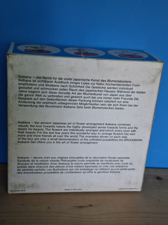 Image 1 of Set Ikebana Bruckmann, metà secolo, in ceramica e metallo