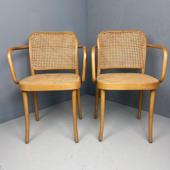 Image 1 of 2 Prague or 811 chairs, FMG, Joseph Hoffmann for Thonet