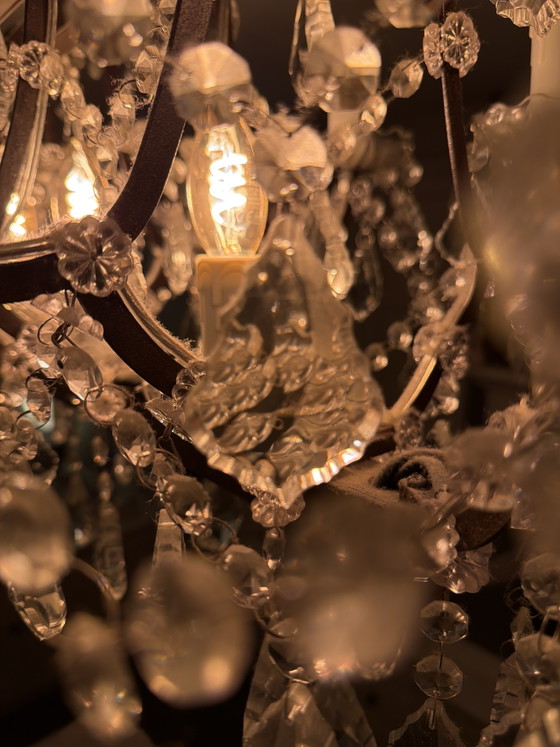 Lampadario rettangolare in cristallo Timothy Oulton – 125cm / 24 luci – Metallo (photo 4 of 5)