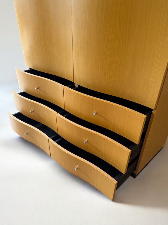 Image 1 of Vintage Wavedoor Cupboard