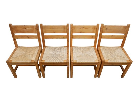 Image 1 of Set of 4 Danish chairs by Tage Poulsen