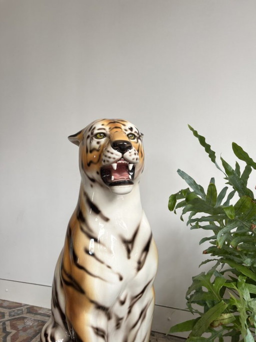 Alfeo, Great Italian Ceramic Tiger – decoratieve objecten (photo 2 of 13)