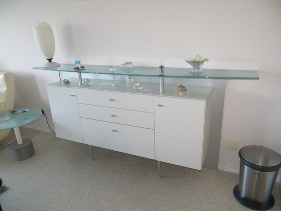 Image 1 of White/Gray Sideboard - Apart Design